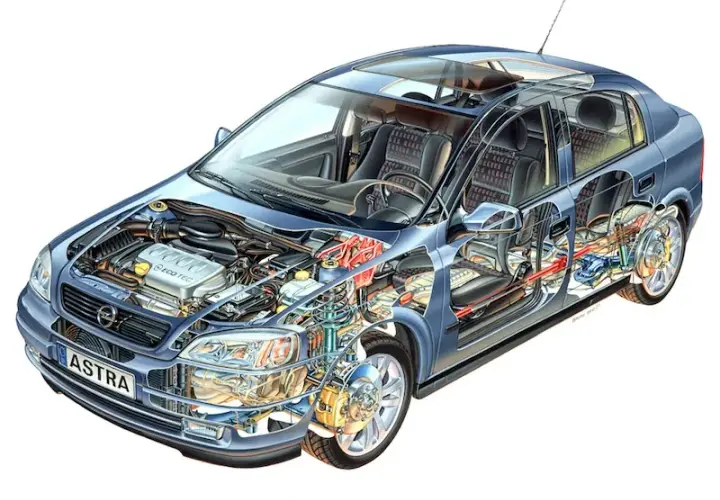 Które silniki Opla mają hydrauliczną regulację zaworów i ich zalety?